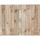 Panneaux de jardin en bois imprégné de 17 lames - Coevorden - 90 x 180 cm